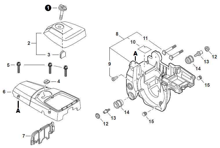 mcculloch chainsaw parts diagram