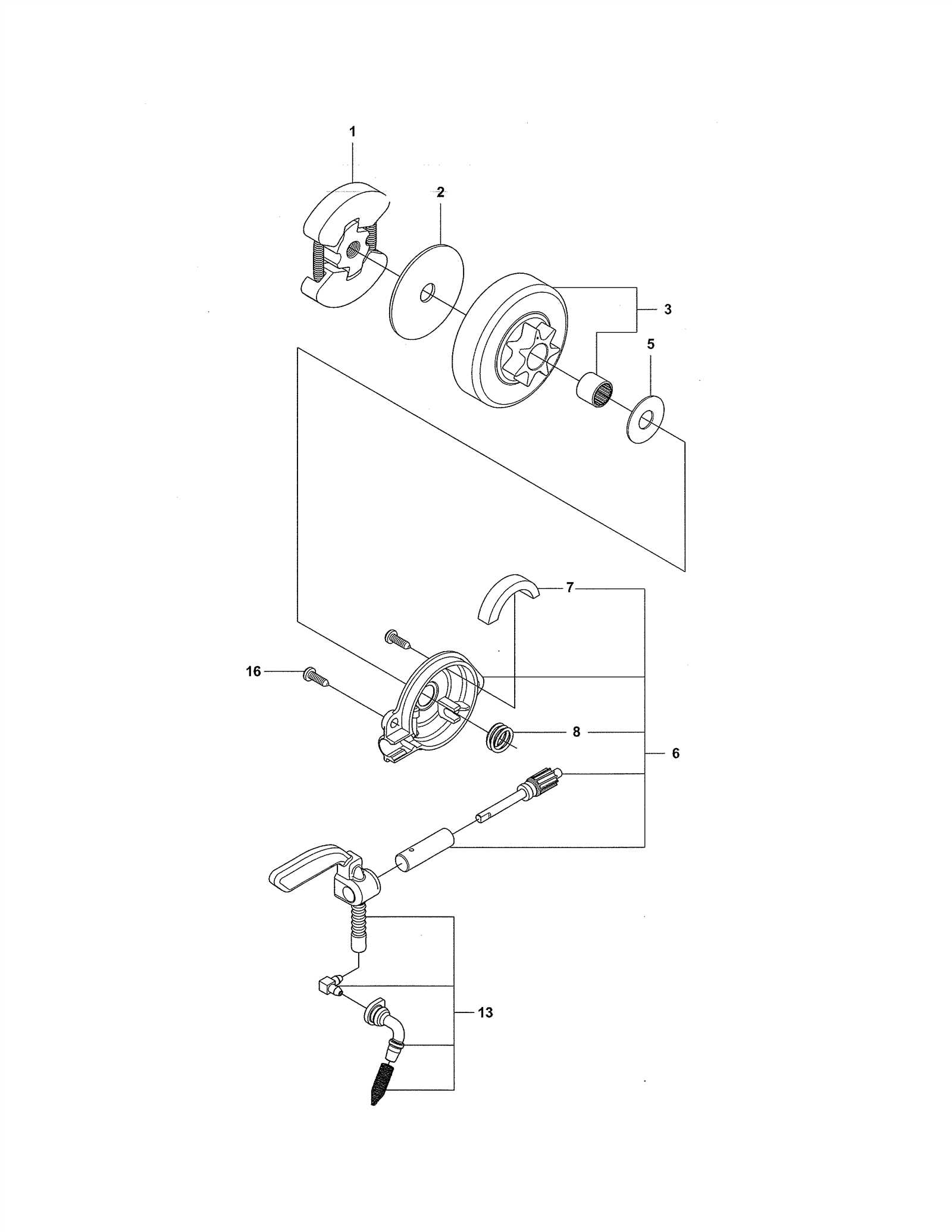 mcculloch cs 38 em parts diagram