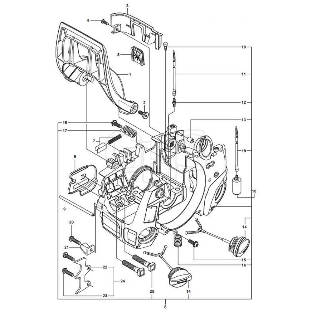 mcculloch cs 38 em parts diagram