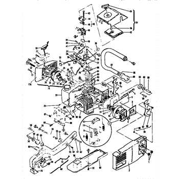 mcculloch cs38em parts diagram