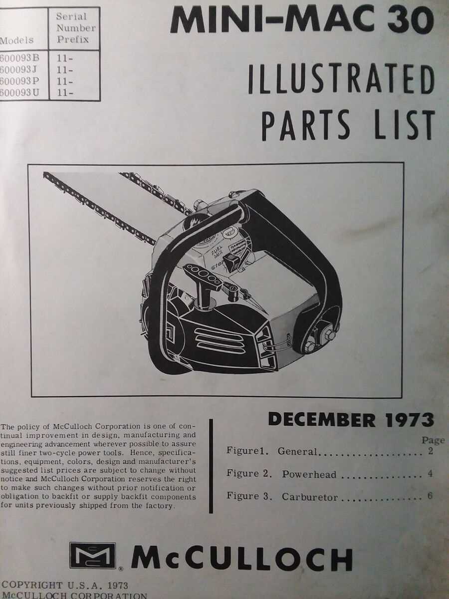 mcculloch mac 110 chainsaw parts diagram