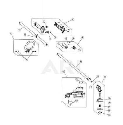 mclane edger parts diagram