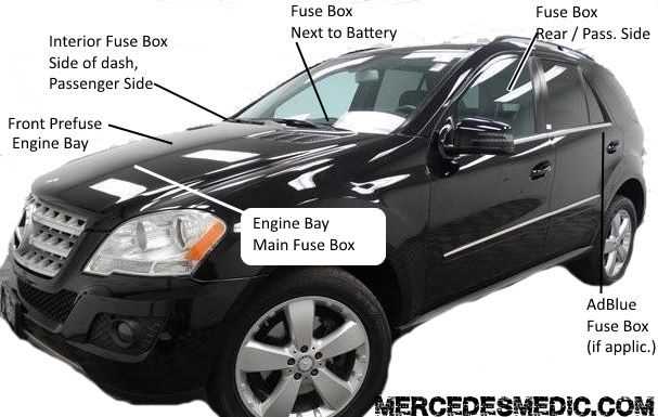 mercedes ml350 parts diagram