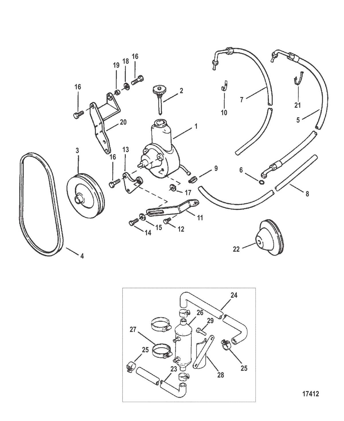 mercruiser 3.0 parts diagram