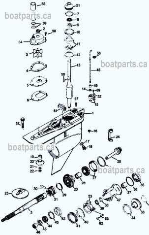 mercruiser alpha 1 parts diagram