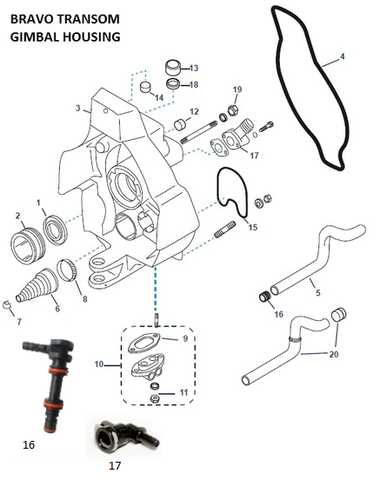 mercruiser alpha one outdrive parts diagram