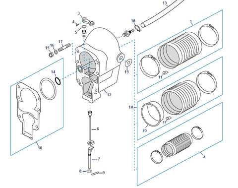 mercruiser alpha one parts diagram