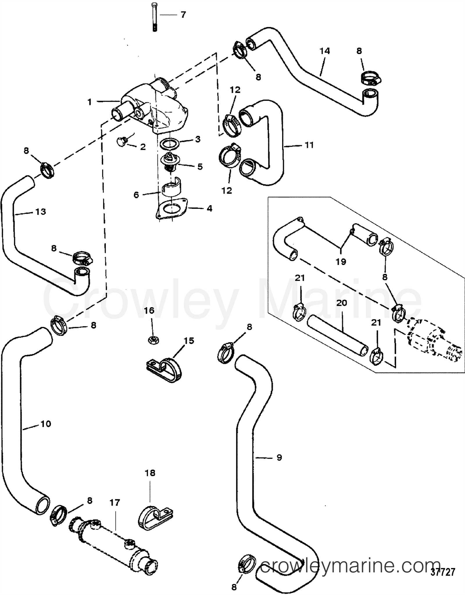 mercruiser bravo parts diagram