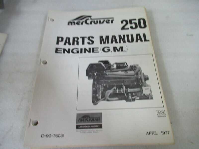 mercruiser parts diagram