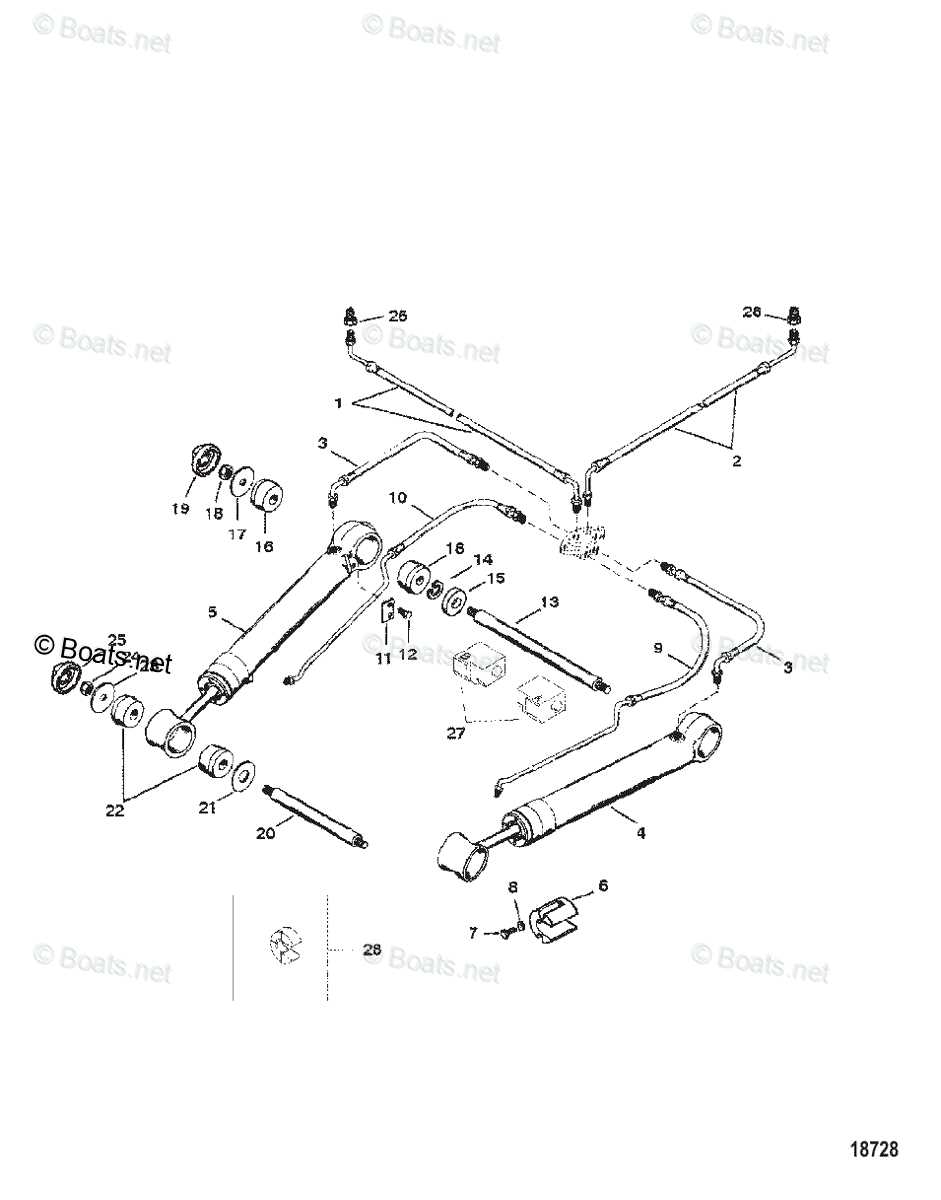 mercruiser transom parts diagram