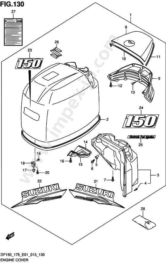 mercury 15 hp outboard parts diagram