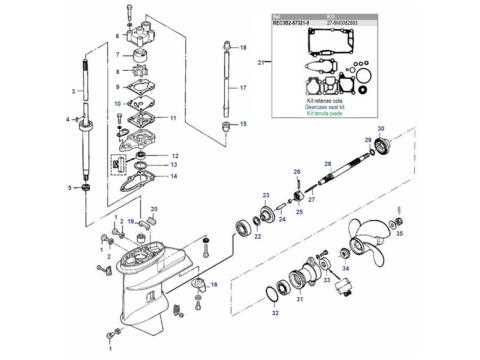 mercury 9.8 parts diagram