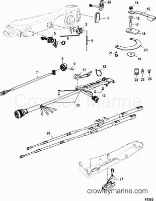 mercury motor parts diagram