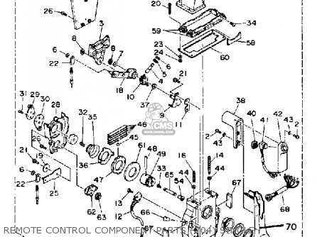 mercury optimax 150 parts diagram