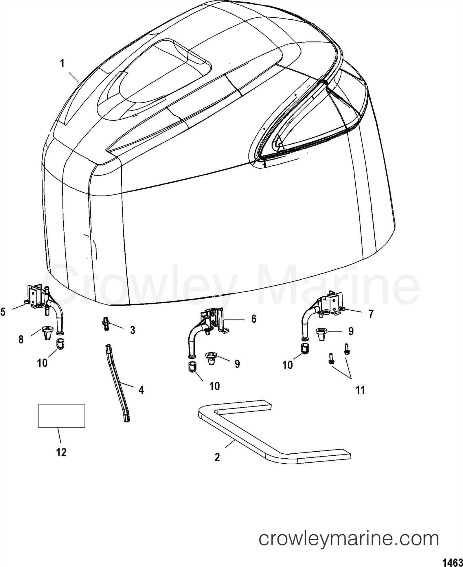 mercury optimax 225 parts diagram