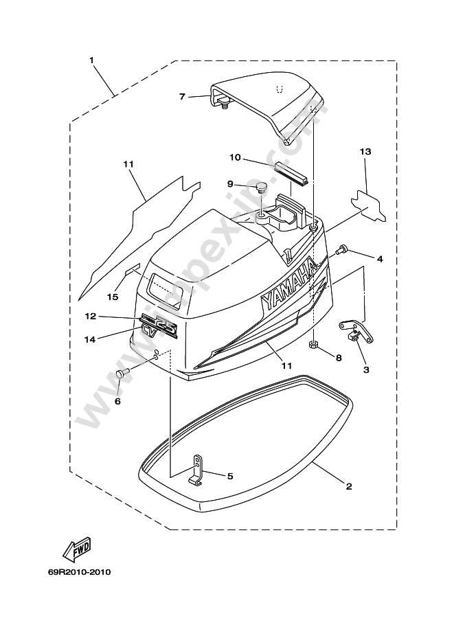 mercury outboard parts diagrams