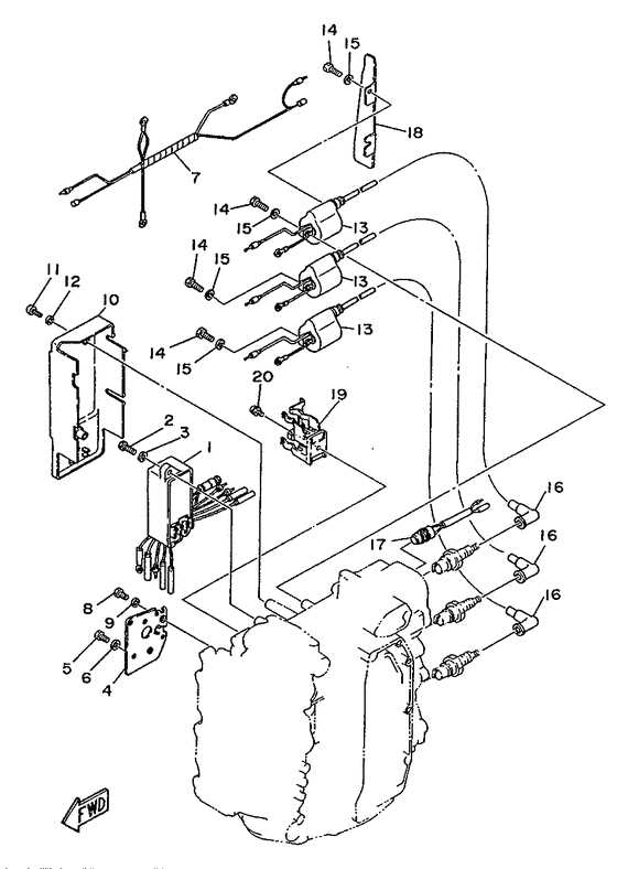 mercury outboard parts diagrams