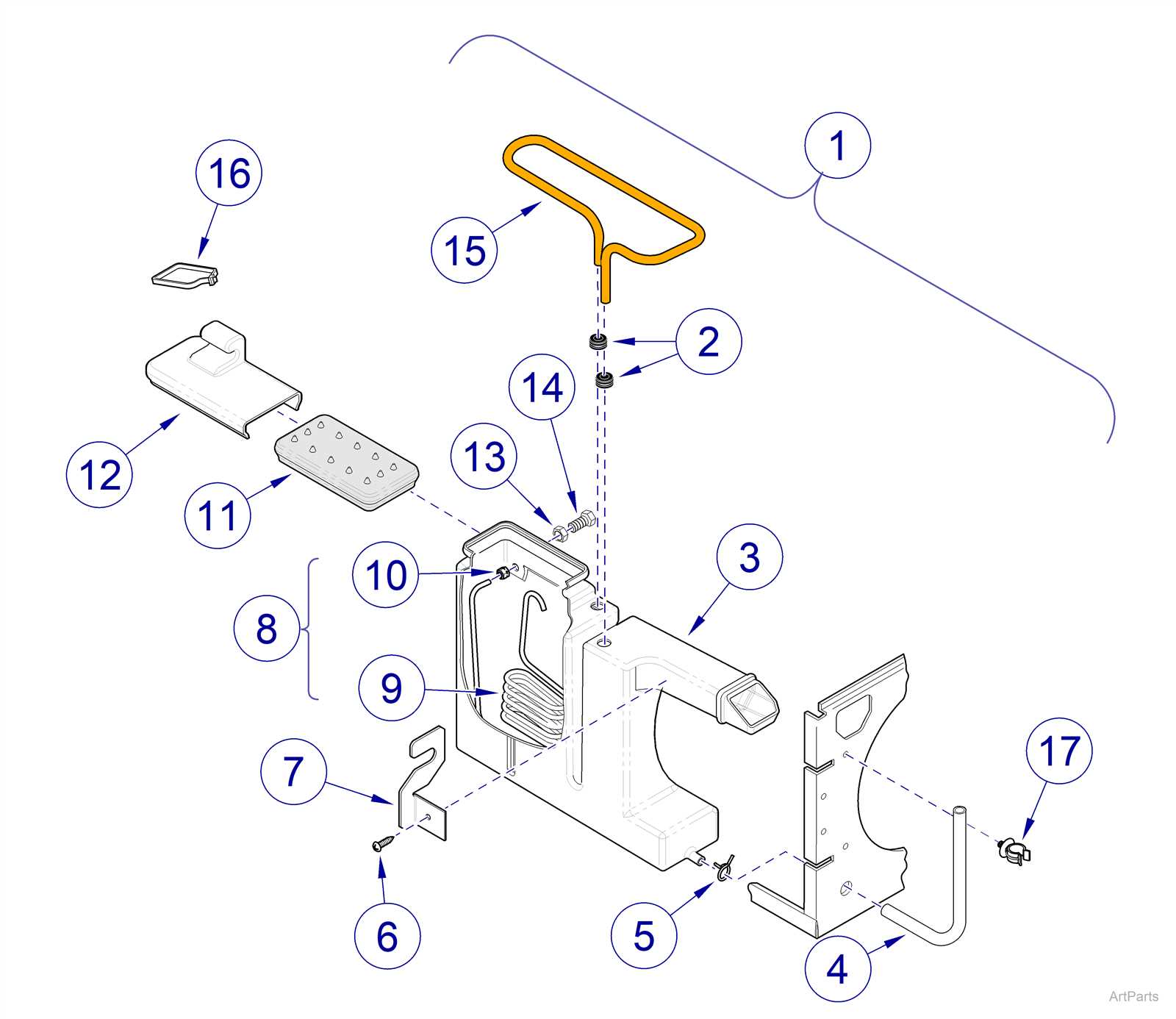 midmark m11 parts diagram