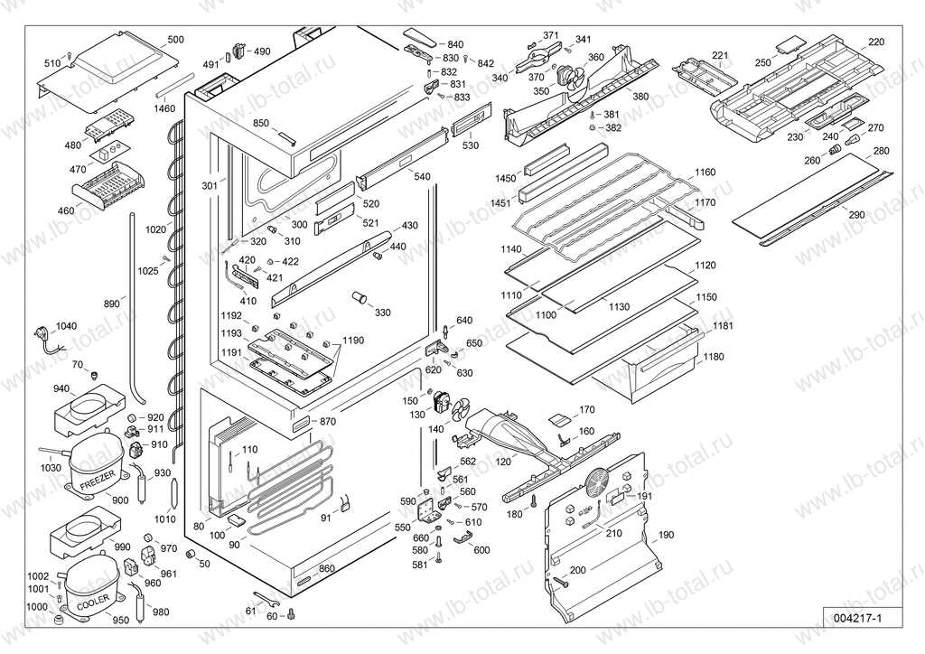 miele parts diagram