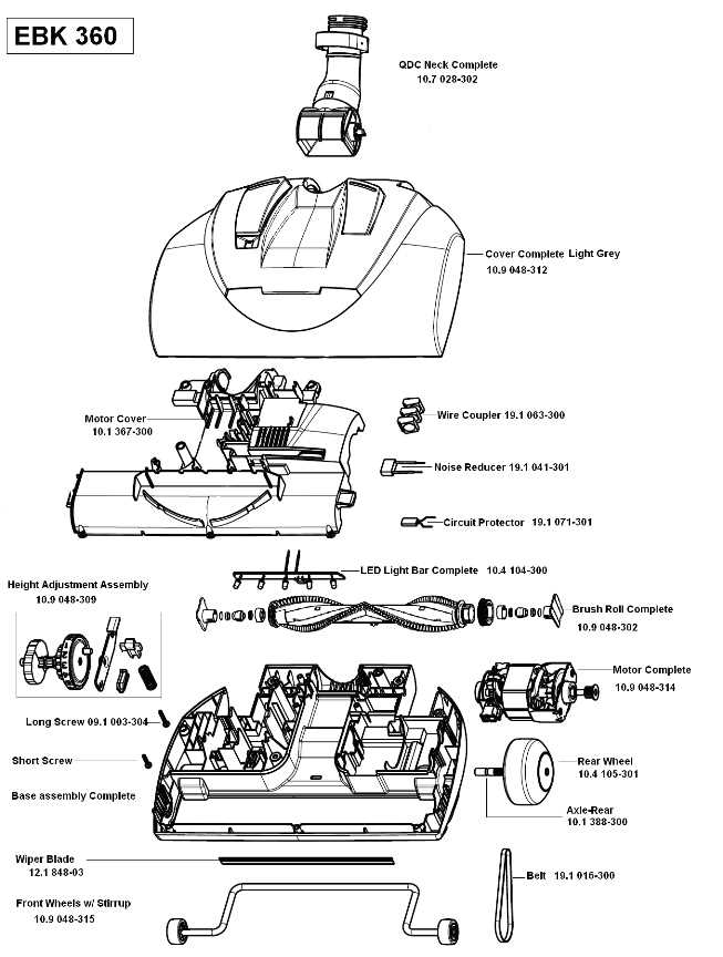 miele s6270 parts diagram