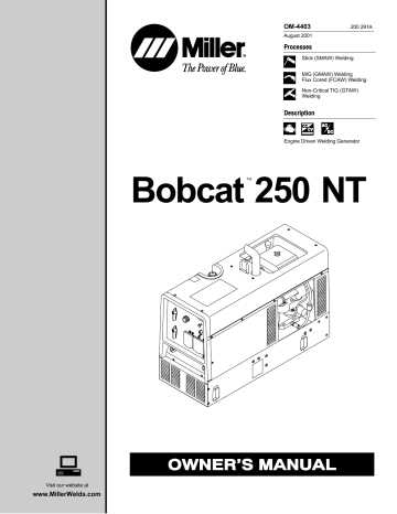 miller bobcat 250 parts diagram