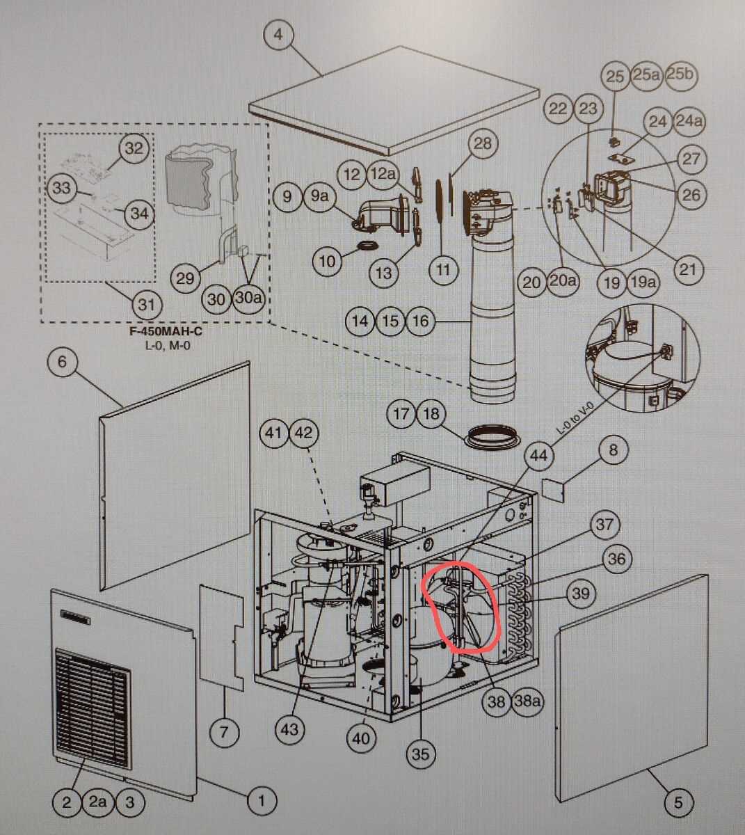 miller furnace parts diagram