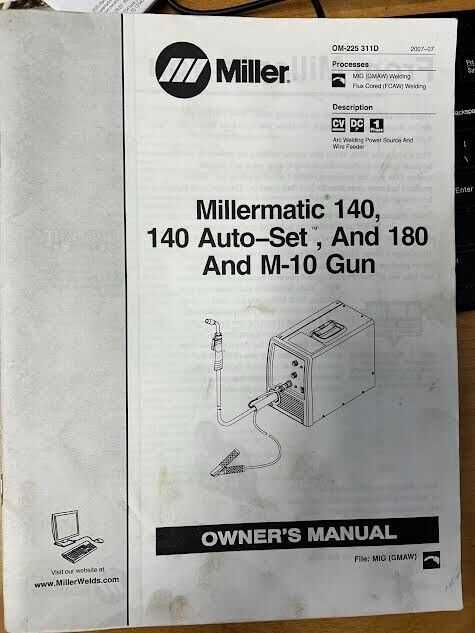 millermatic 175 parts diagram