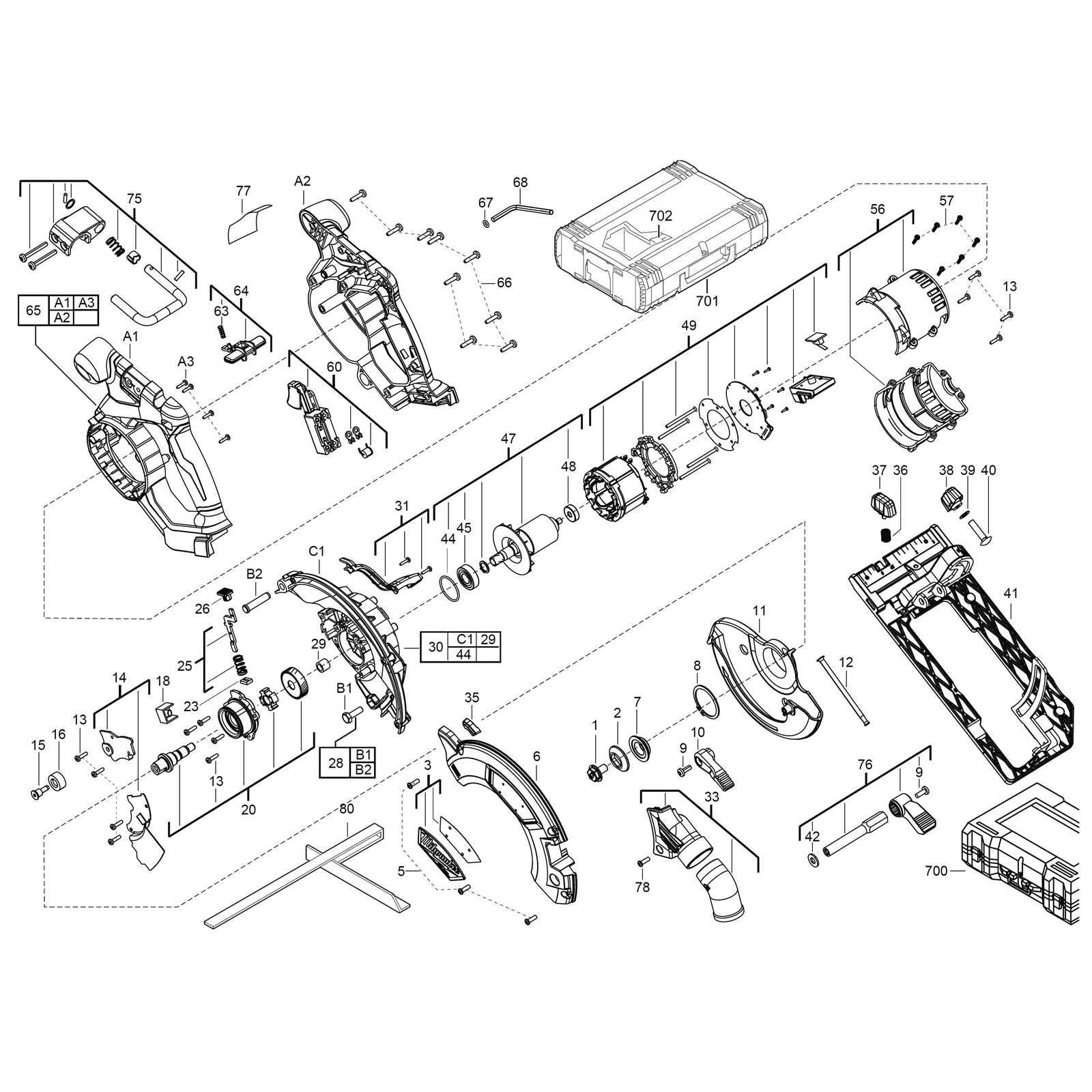 milwaukee parts diagram