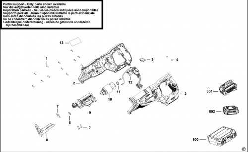 milwaukee sawzall parts diagram