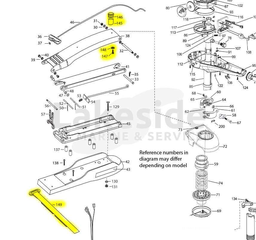 minn kota edge 45 parts diagram