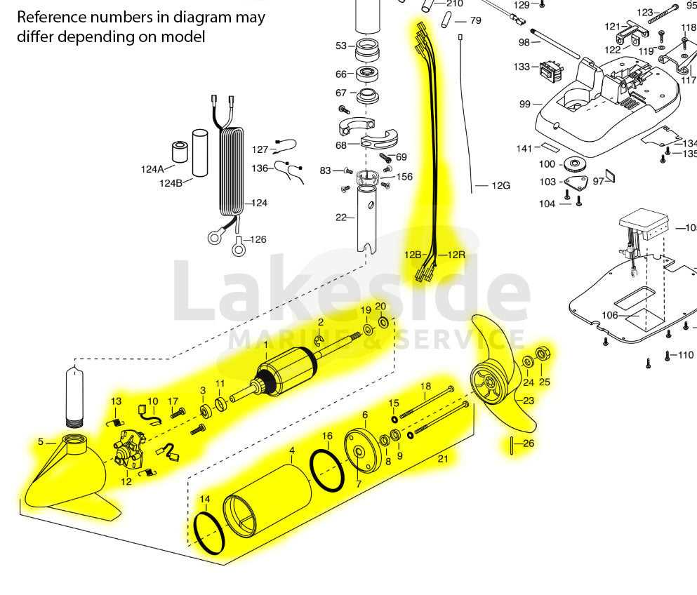 minn kota maxxum 55 parts diagram