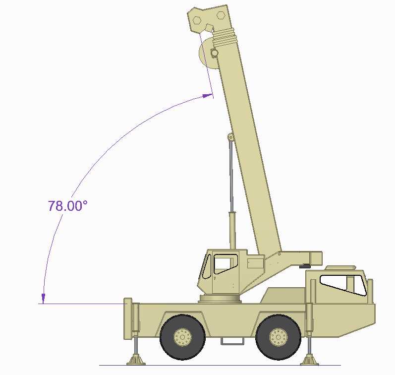 mobile crane parts diagram