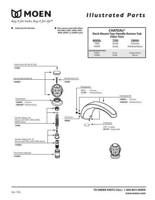 moen monticello faucet parts diagram