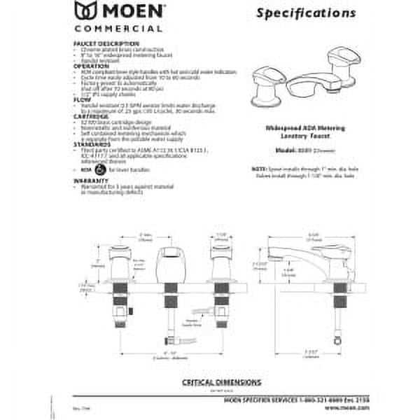 moen single handle bathroom faucet parts diagram