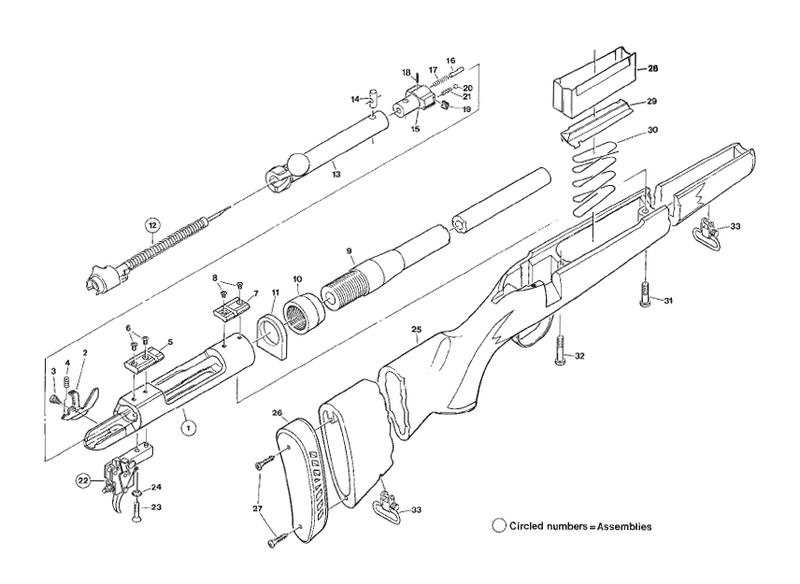 mossberg 464 parts diagram