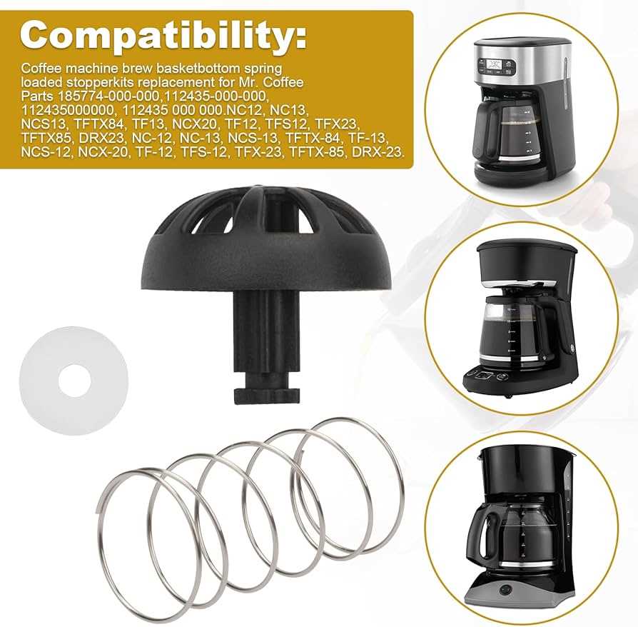 mr coffee coffee maker parts diagram