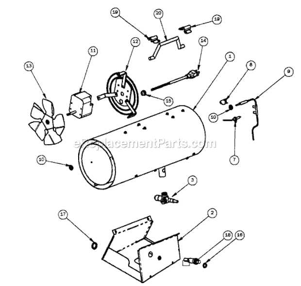 mr heater parts diagram pdf