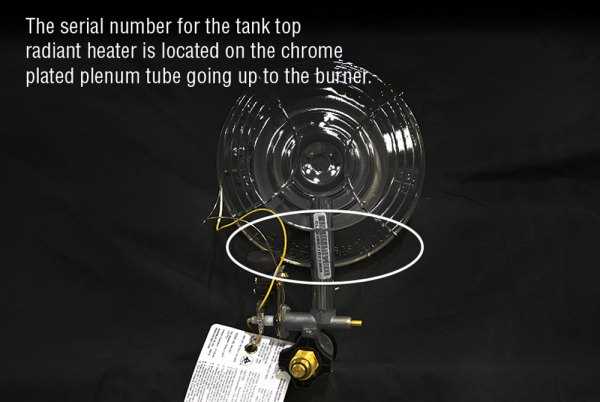 mr heater tank top parts diagram