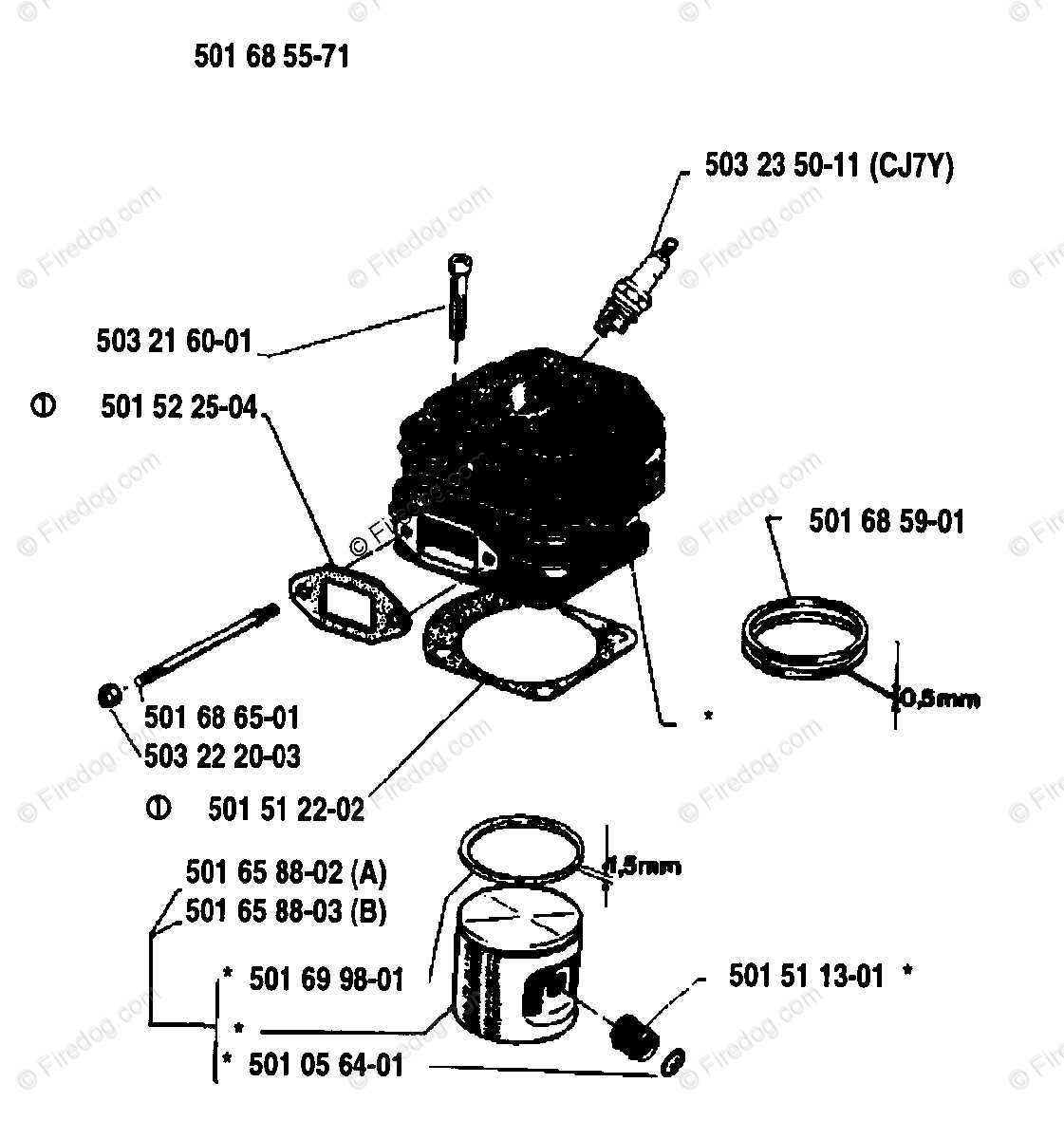 ms 170 parts diagram