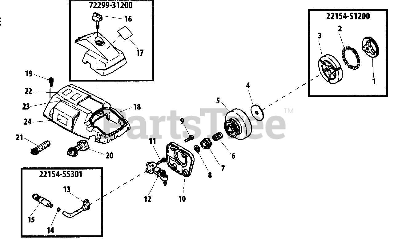 ms 361 parts diagram