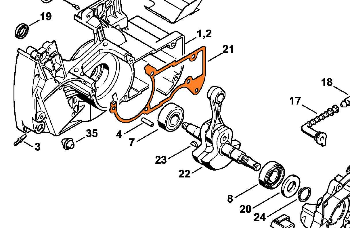 ms 460 parts diagram