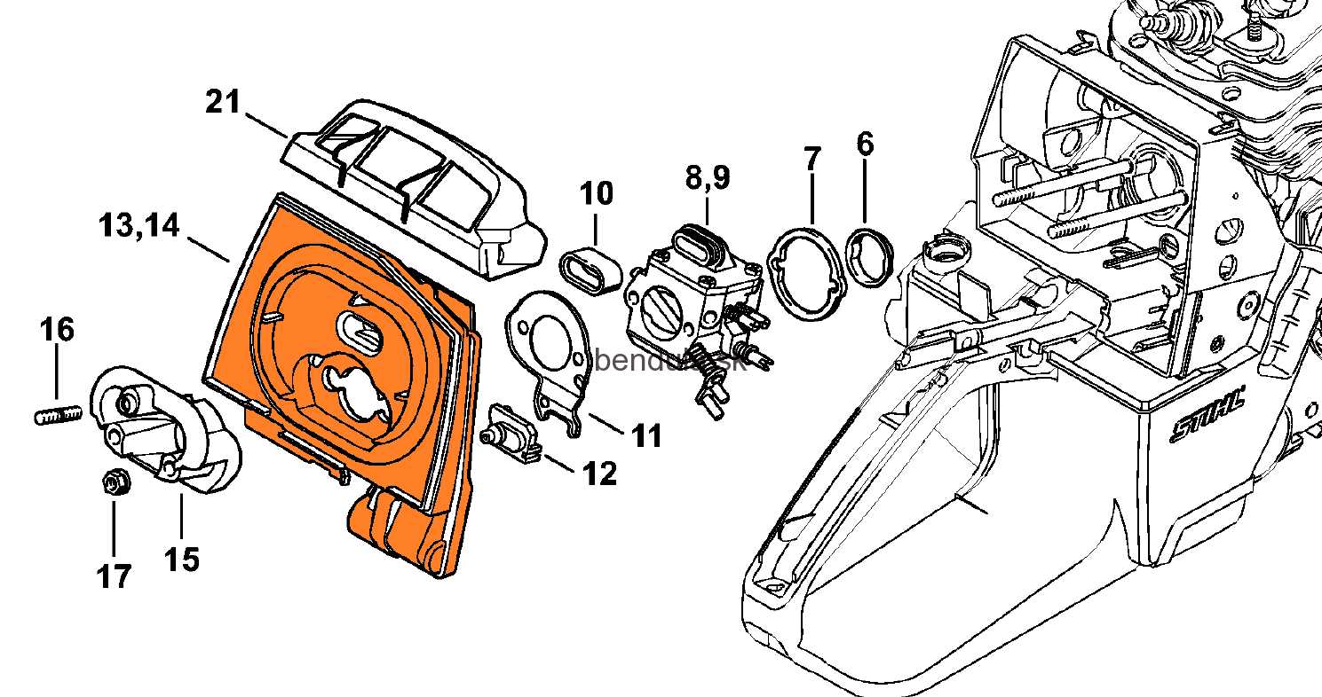 ms 461 parts diagram