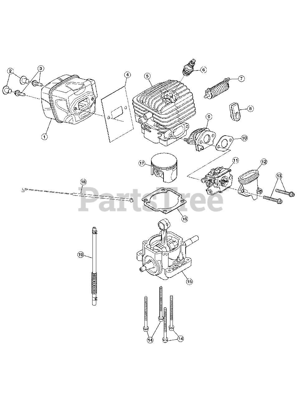 ms230 parts diagram