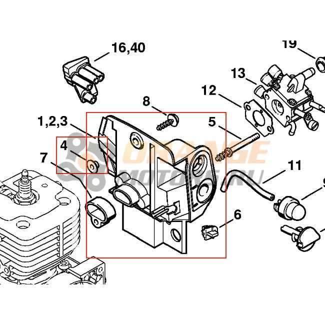 ms230 parts diagram