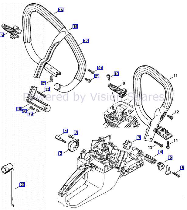 ms360 parts diagram