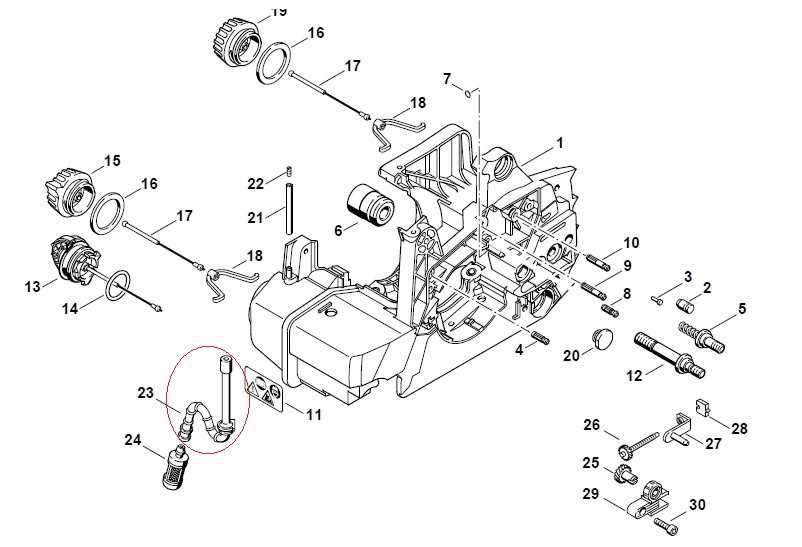 ms360 parts diagram