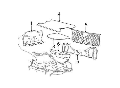 mustang body parts diagram