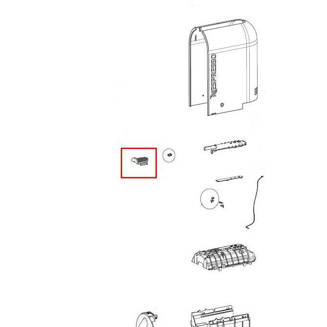 nespresso vertuo machine parts diagram