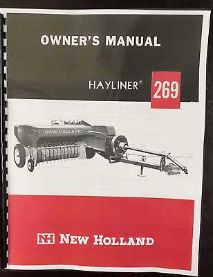 new holland 269 baler parts diagram