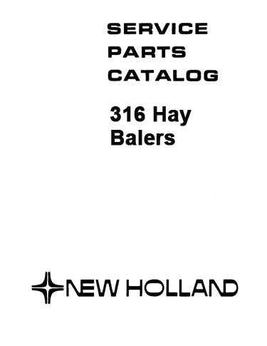 new holland 316 baler parts diagram